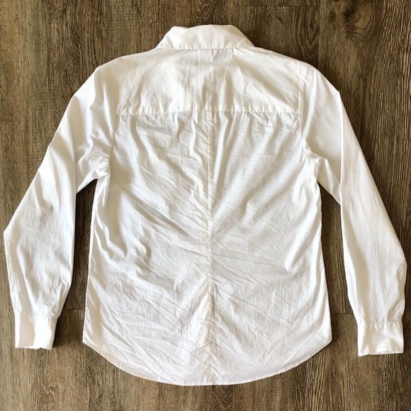 H&M White Button-Down Blouse - Picture 8 of 13